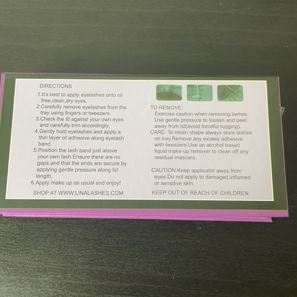 Lina Lashes Siberian Mink Diva Eyelashes - Picture 4 of 5